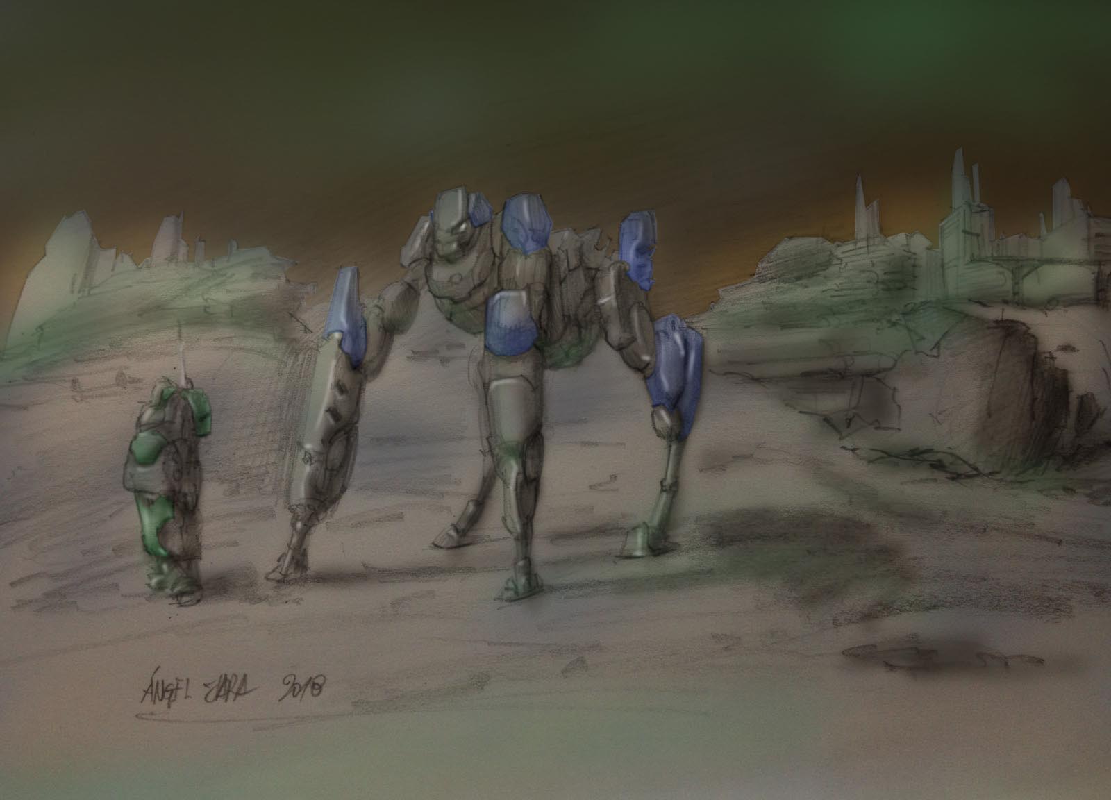 robot cuadrupedo