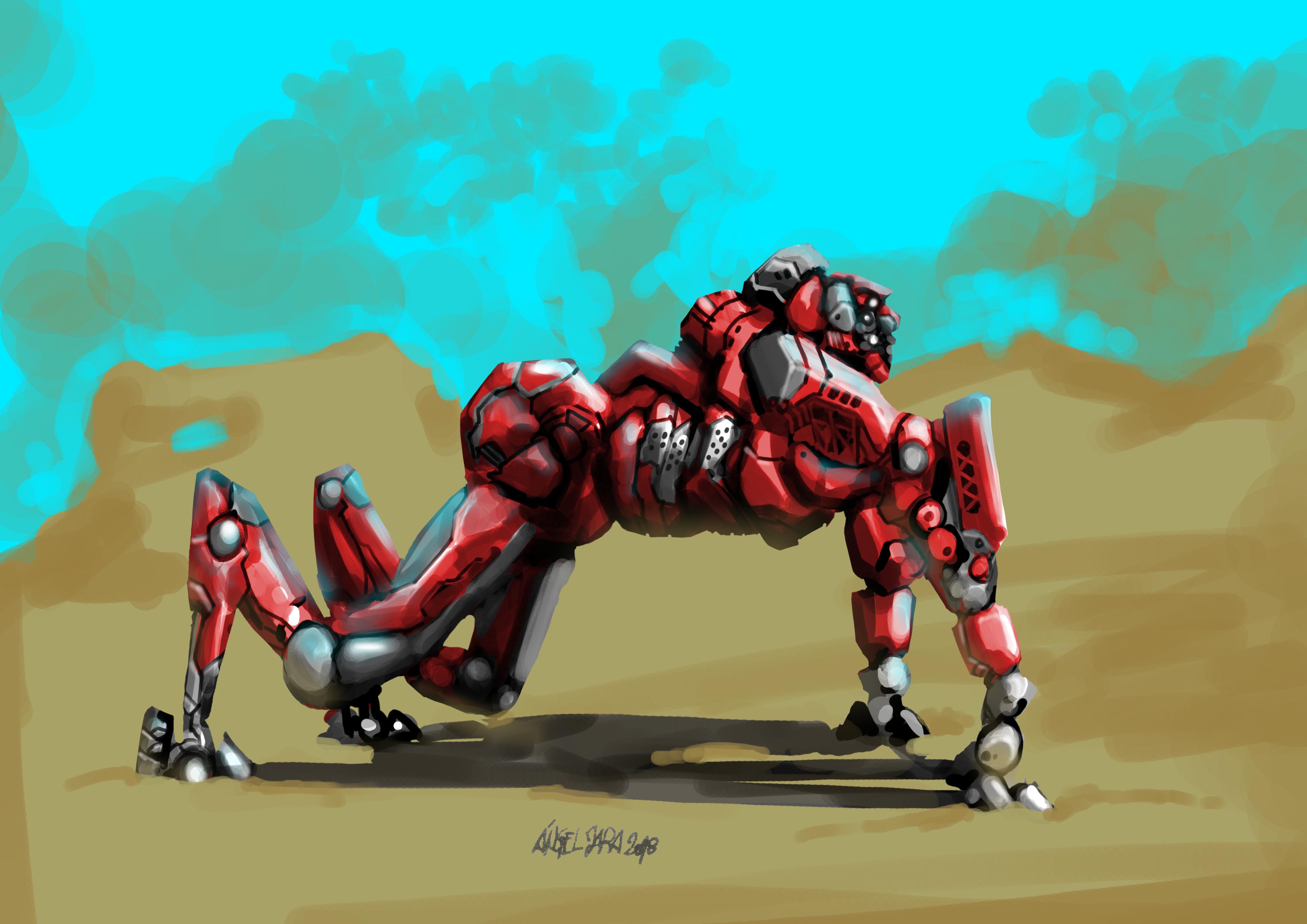 robot cuadrupedo