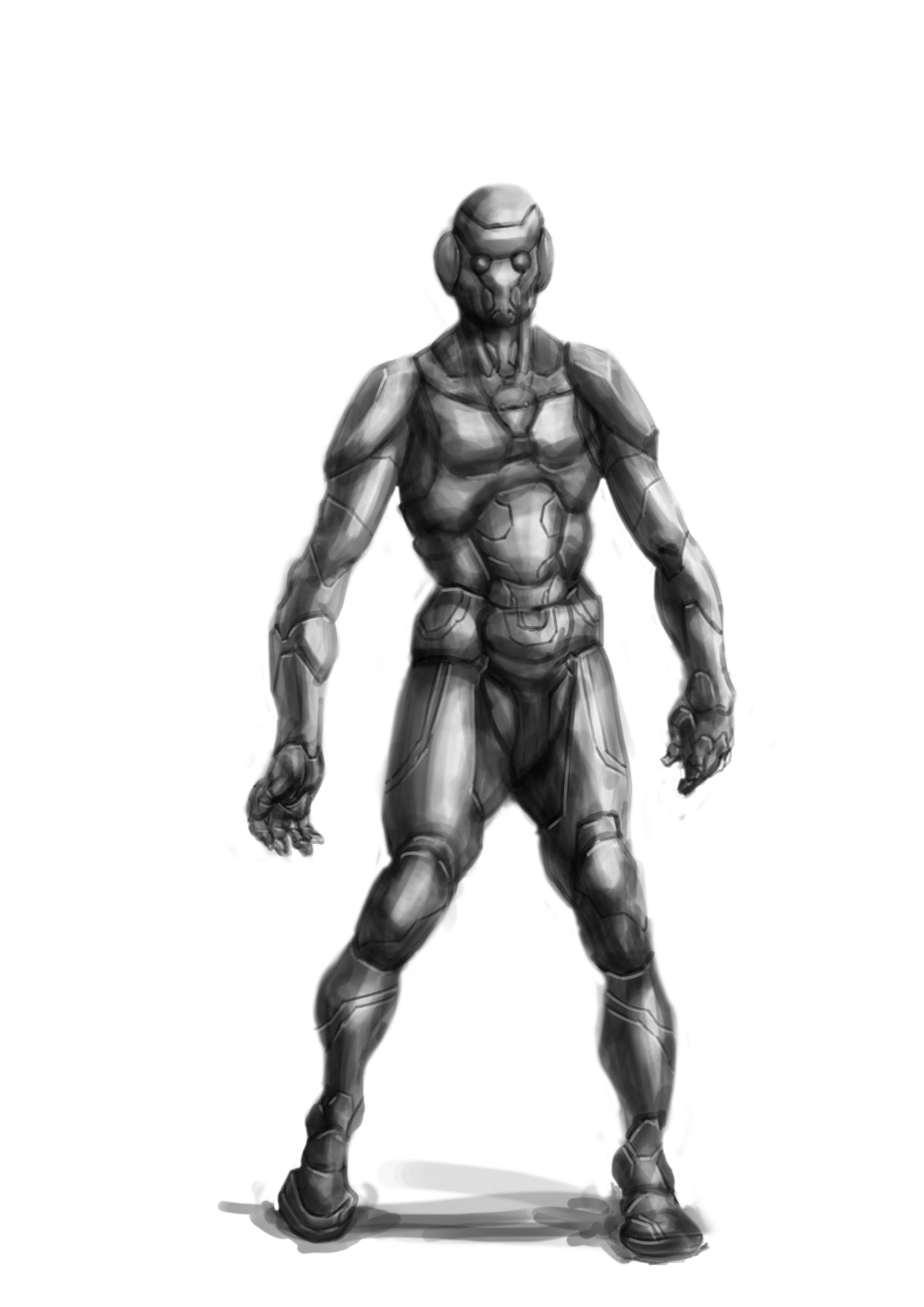 hombre con armadura